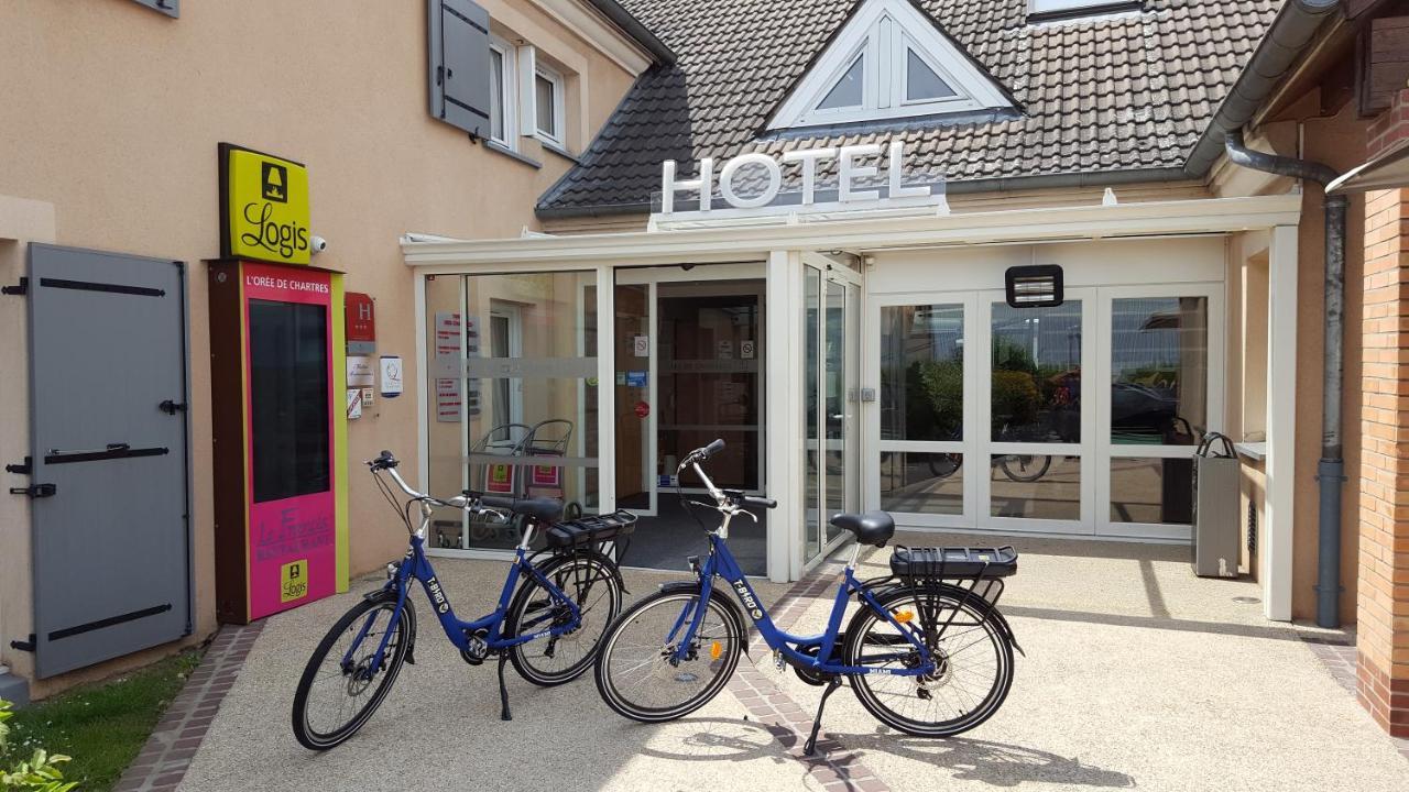 Logis Hotel L'Oree De Chartres - Barjouville Dış mekan fotoğraf